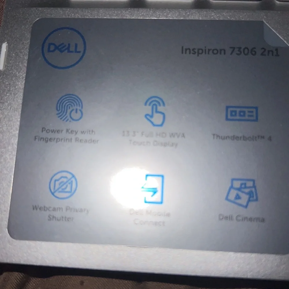 Silver DELL Inspiron 7306 2n1